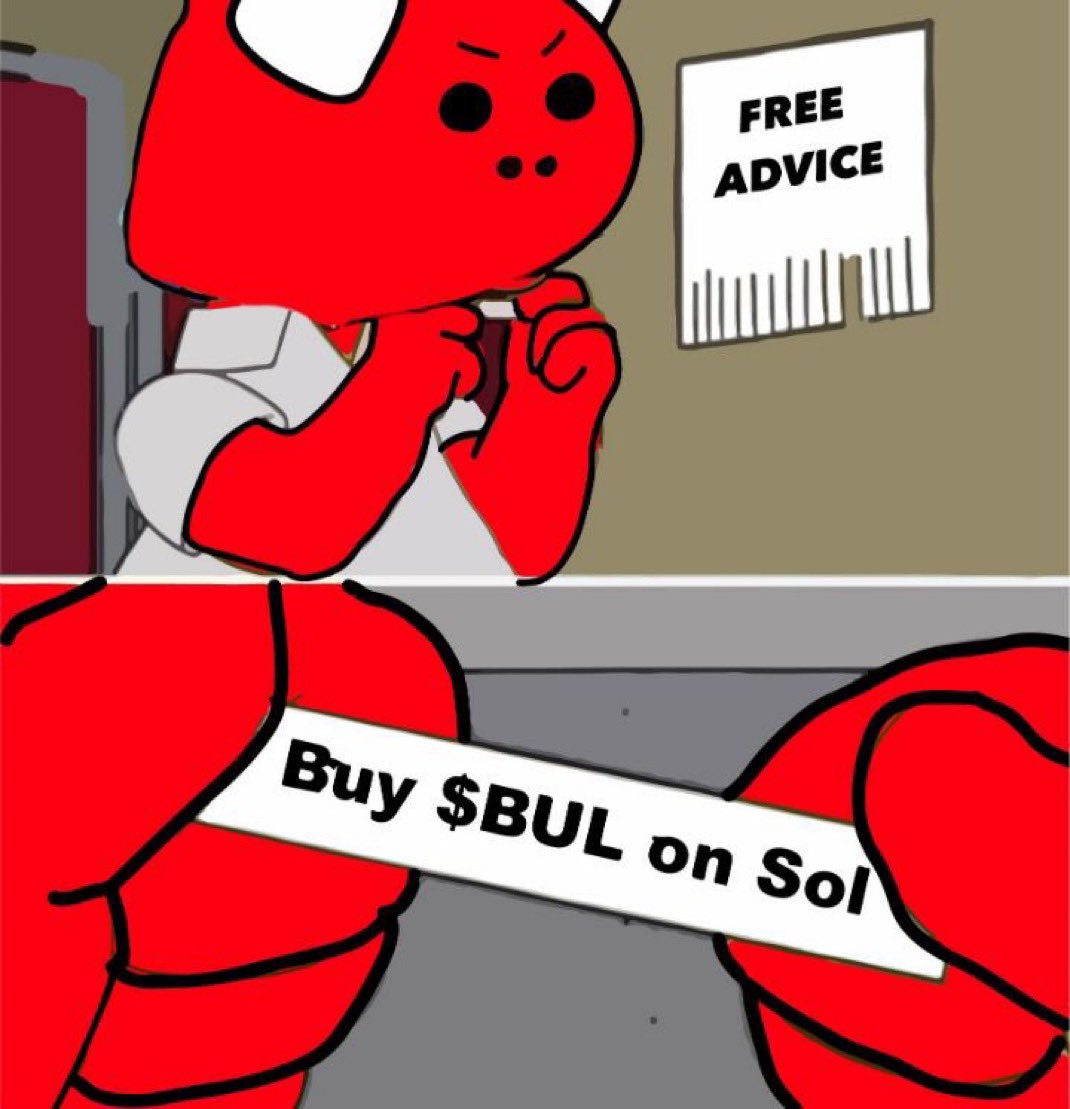 MemeHunter0522's tweet photo. @CiaosuKHR @itsFoxCrypto #bul is the 100x for sure https://t.co/Z6TwwG5NYG