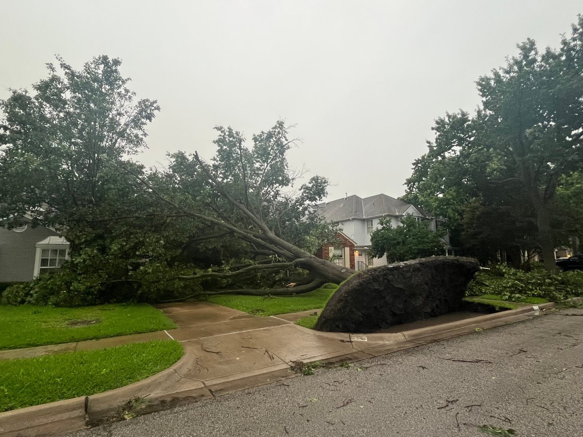 RickMitchellWX's tweet image. Dallas this morning.