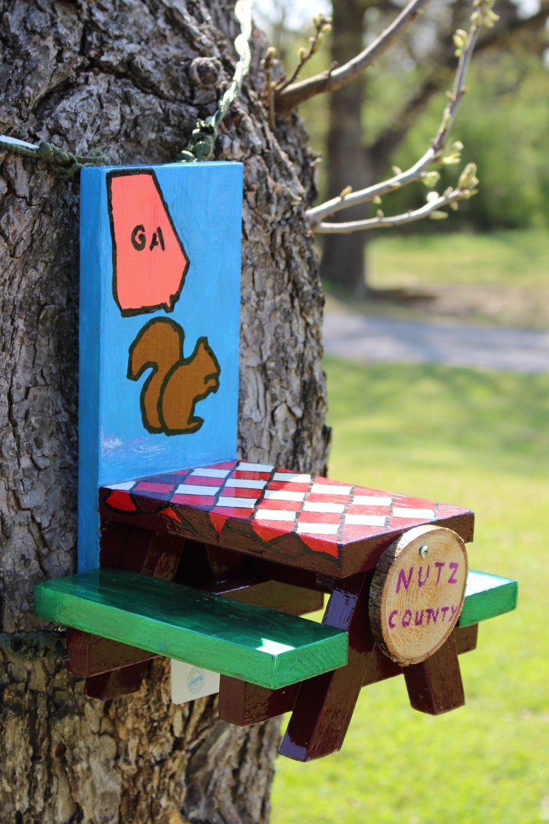 visithenrycoga's tweet image. The Bushy Tail Art Trail is a collection of decorative squirrel tables designed by local artists found in #HenryCounty, GA. at Village Park at North Henry.
🐿🐿🐿

visithenrycountygeorgia.com/things_to_do/v… 
#DowntownAtlanta #BetterExplored #Squirrels #artsandcrafts #naturetwitter #animalover