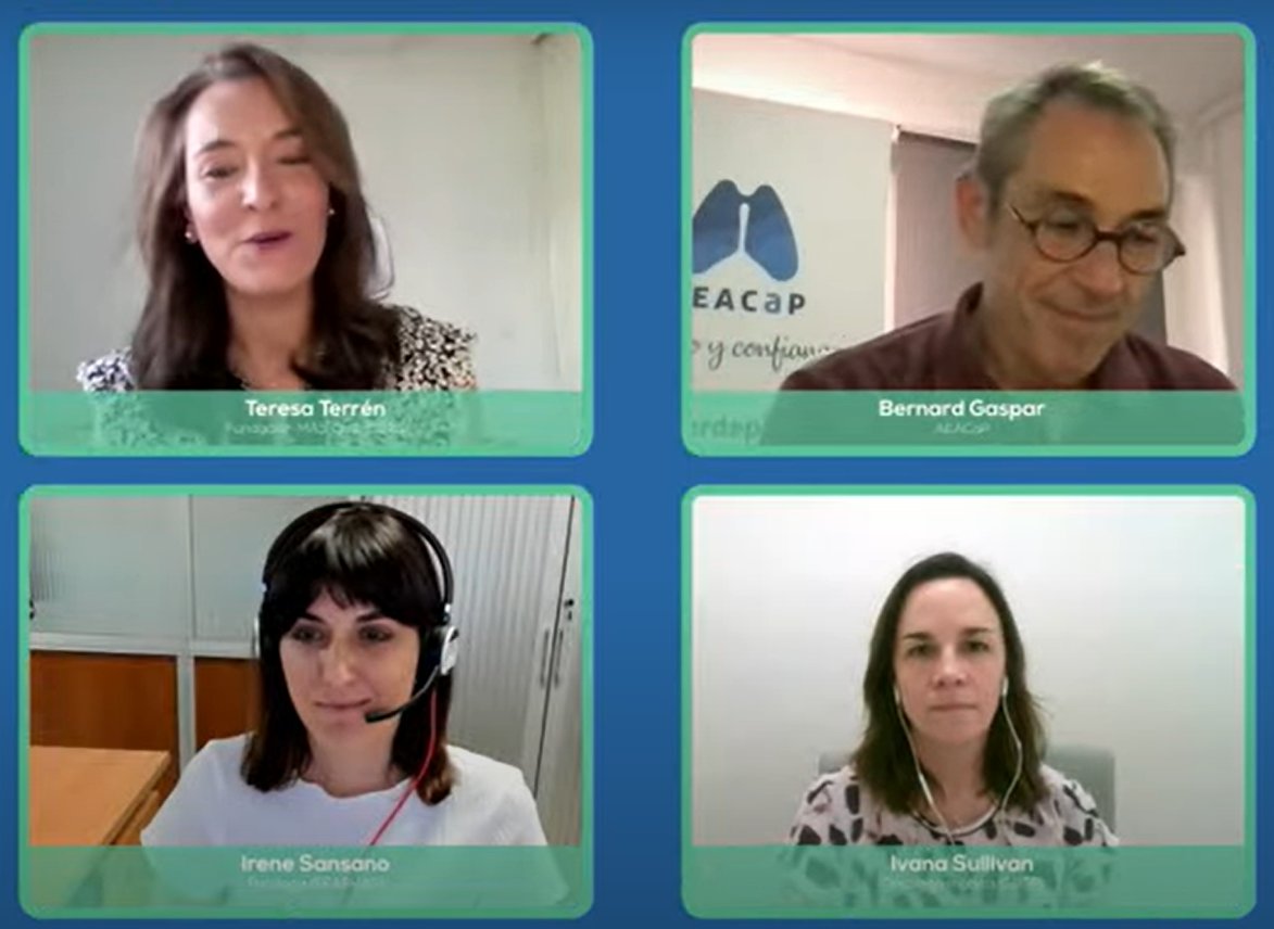 Comenzamos este seminario online con la participación de: 🔵@SansanoValero (patóloga molecular @SEAP_IAP) 🔵@Ivana_Sullivan (oncóloga médica @gecp_org) Moderan: @bernardgaspar14 y @teresaterren @aeacap youtube.com/watch?v=sOVUTQ…