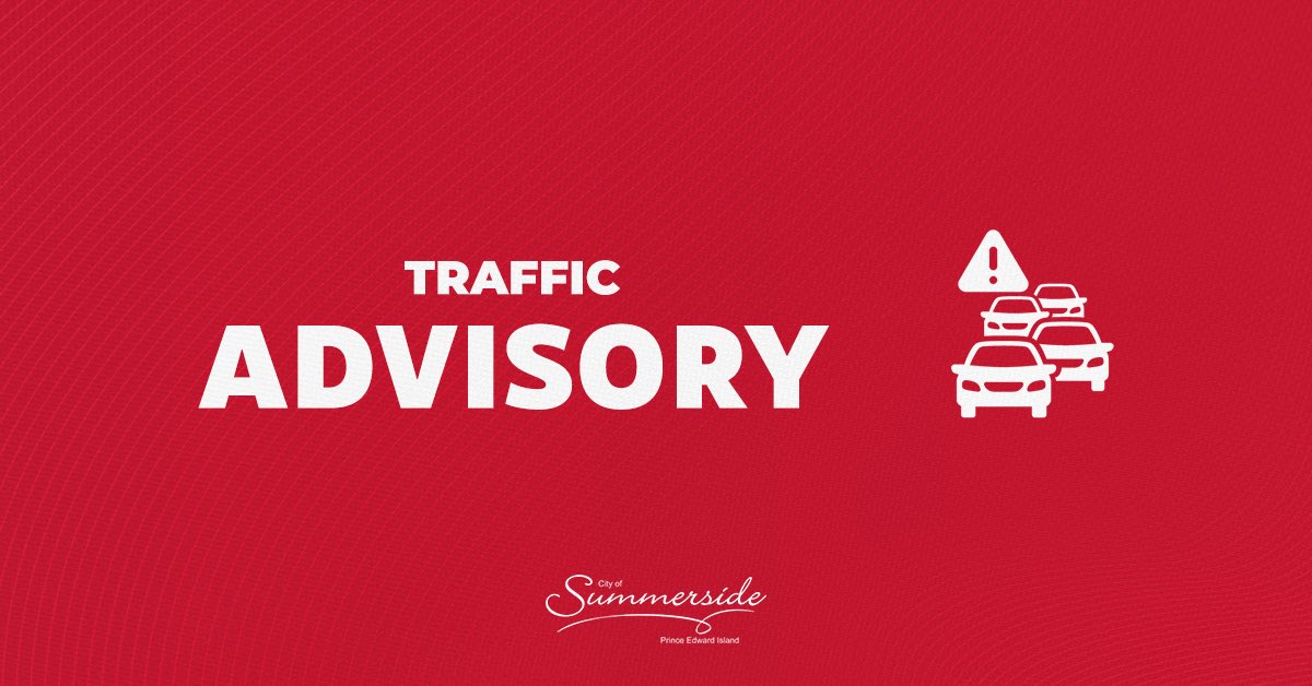 TRAFFIC ADVISORIES ⚠️🚘

Motorists can expect multiple traffic advisories affecting 𝐖𝐚𝐭𝐞𝐫 𝐒𝐭𝐫𝐞𝐞𝐭 𝐄𝐚𝐬𝐭 due to the construction of the 𝐄𝐚𝐬𝐭-𝐖𝐞𝐬𝐭 𝐇𝐨𝐮𝐬𝐢𝐧𝐠 𝐂𝐨𝐫𝐫𝐢𝐝𝐨𝐫.

Use alternate routes if possible from May 30th to June 20th, 2024.

#Summerside