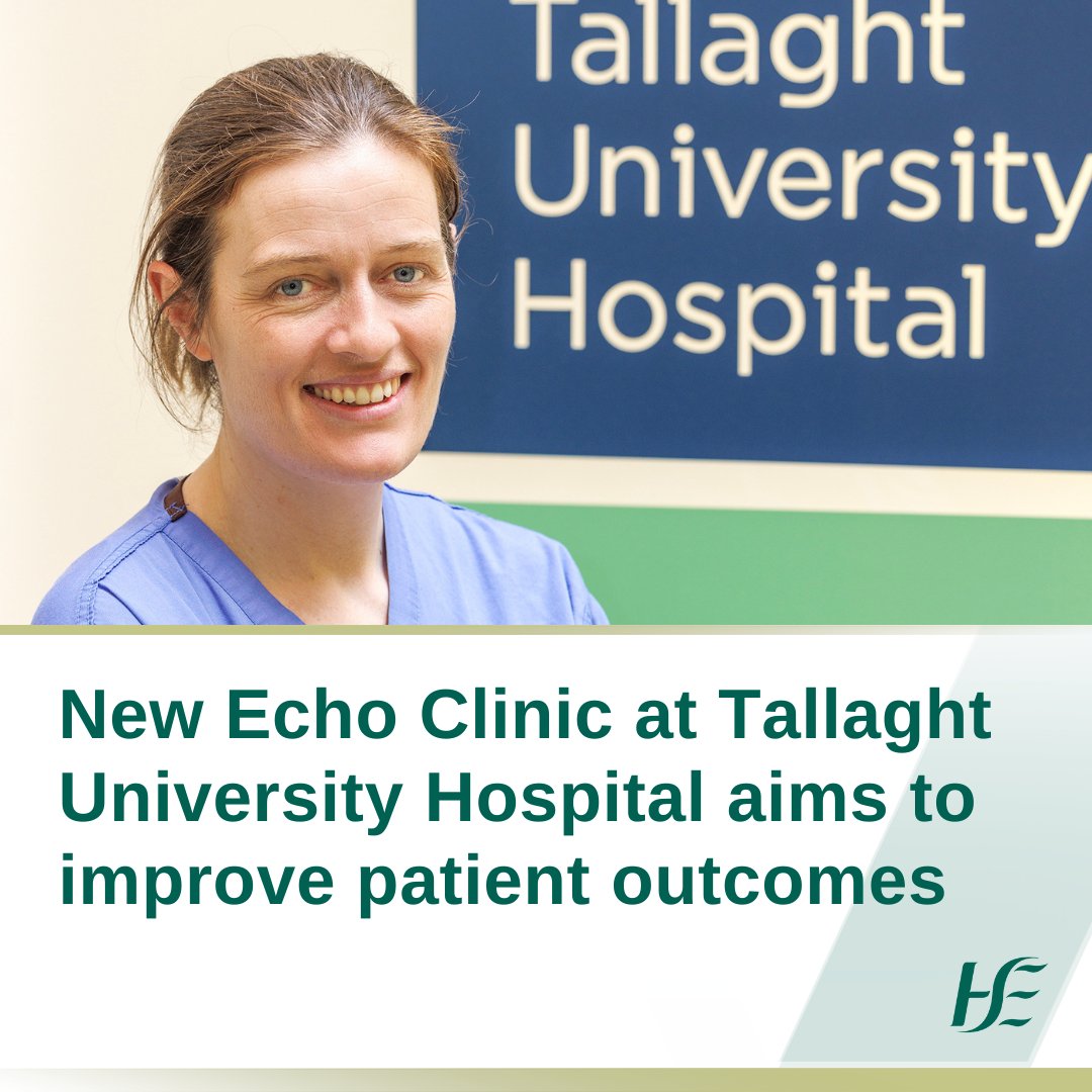 Dr Aoife Doolan, a consultant anaesthesiologist with a special interest in intensive care medicine, has recently set up an echocardiology clinic for high-risk patients at @TUH_Tallaght. The clinic helps to diagnose and monitor critically ill patients, providing the medical team