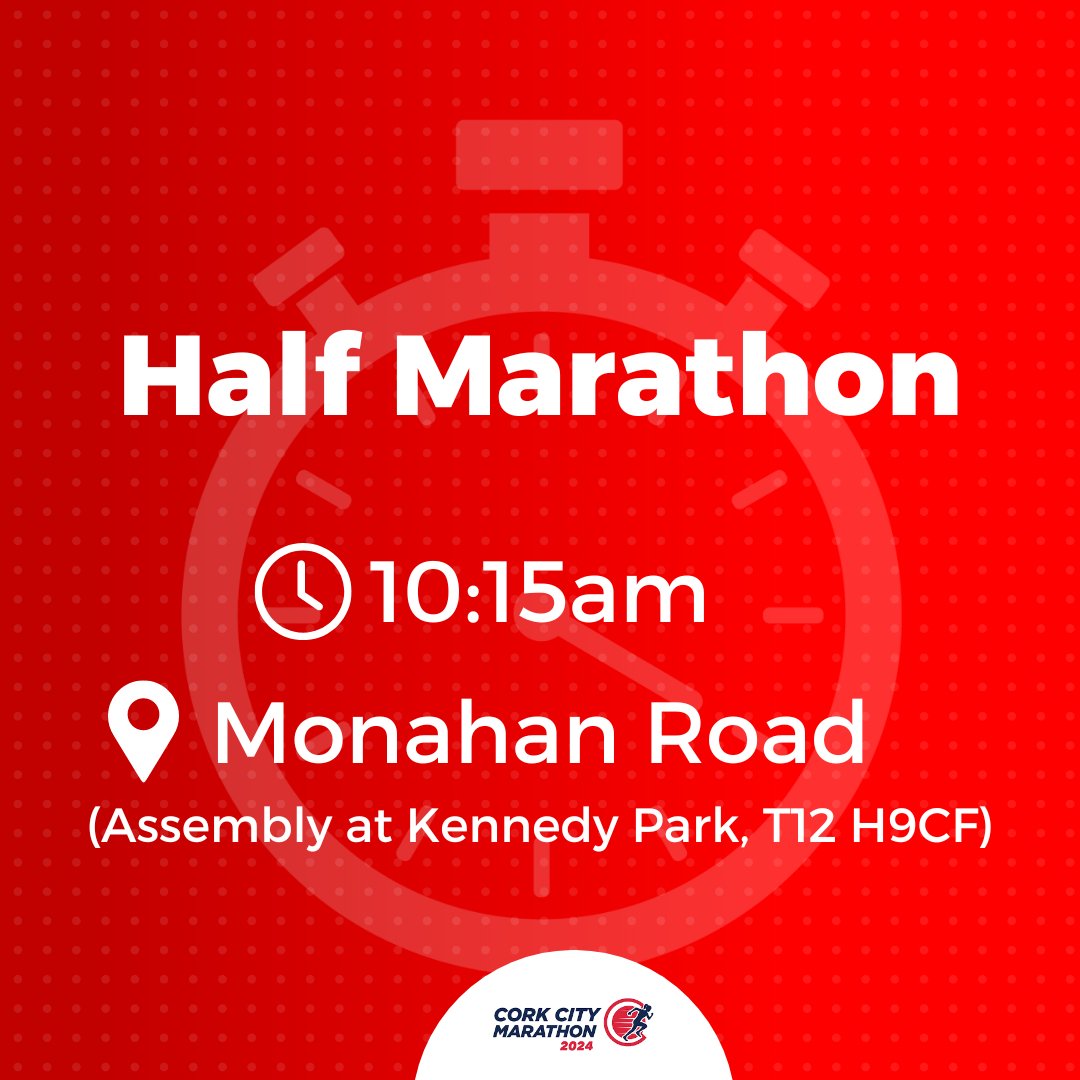 🏃 The final preparations for this year's #CorkCityMarathon are underway! 📍 Make sure to double-check your start times and start location. 🕐 @CorkChamber @CorkSafetyAlert @CBA_cork