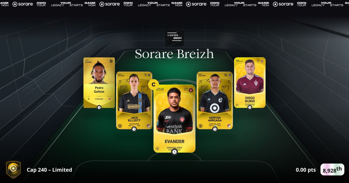 Sorare Breizh tweet media