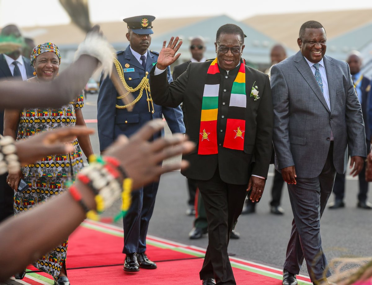 edmnangagwa's tweet image. Today, I travel to Nairobi for the ADB annual meetings. Zimbabwe is committed to advancing our Arrears Clearance and Debt Settlement Plan, paving the way for economic stability and growth. #AfricanDevelopmentBank #Zimbabwe