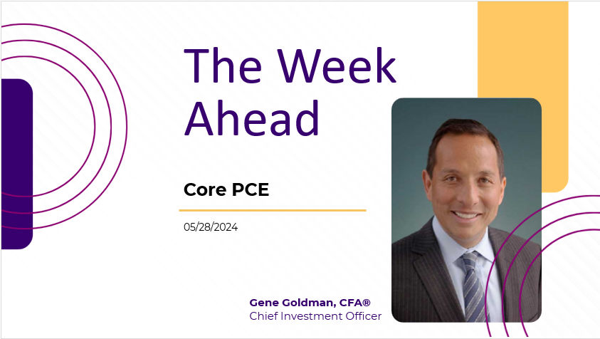 In a quiet week for the #FinancialMarkets, CIO @GeneGoldman turns his focus to Core PCE, the #Fed’s preferred measure of inflation. Join him on #TheWeekAhead as he discusses why the Fed prefers this measure and why it could be lower than expected. cetera.com/research-and-i…
