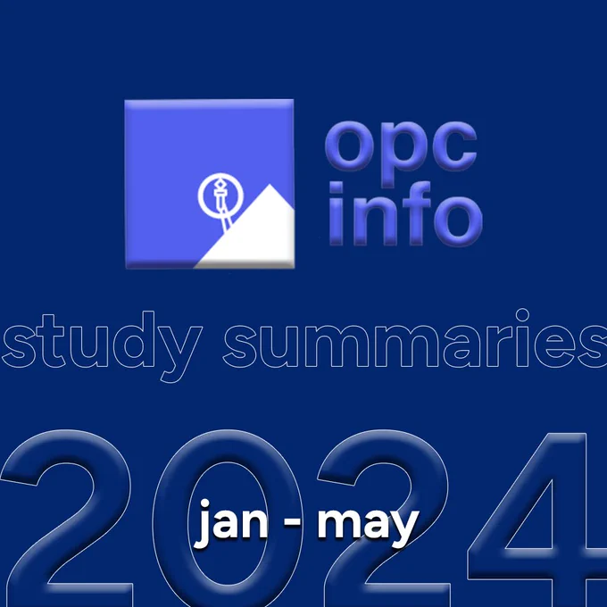 opcinfo.org logo study summaries jan-may 2024