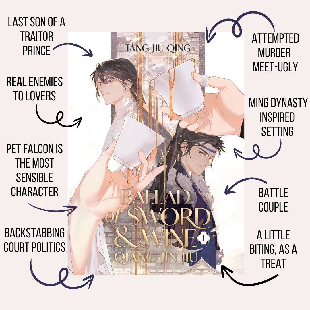 Read Ballad of Sword and Wine by Tang Jiu Qing out 6/4, I promise you will have a good time