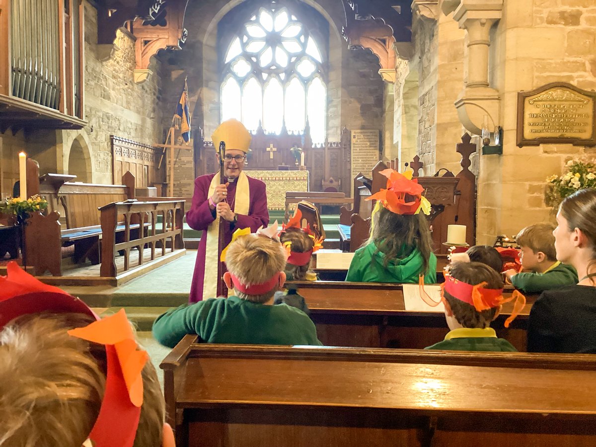 Bishop Mark @BishopBerwick enjoyed his recent visit to Lowick & Holy Island CofE First Schools where he met with school children, staff and the Headteacher as well as local clergy.