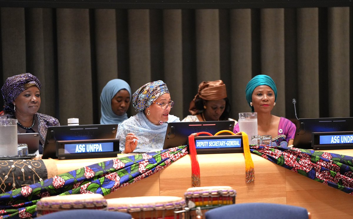 UNDPAfrica's tweet photo. “#Education is a major driver of sustainable development. Let’s leverage opportunities like #digitalization to improve Africa’s educational system”~ noted @UN Deputy Secretary-General @AminaJMohammed at #AfricaDay #IntergenerationalDialogue.

#YearOfEducation https://t.co/Bg6e4VLeX3