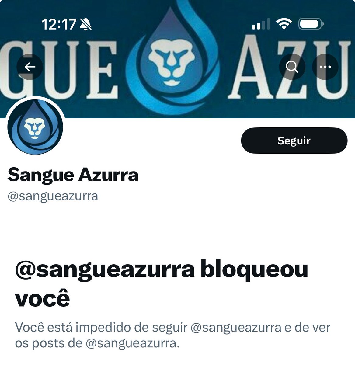 Avaianosim's tweet photo. @araujo02_leo @sangueazurra @olharavaiano Aí é isso que esses “donos da verdade” fazem quando são criticados, quando são respondidos à altura ou quando lhe faltam argumentos 😉 https://t.co/moFwqMHJb3