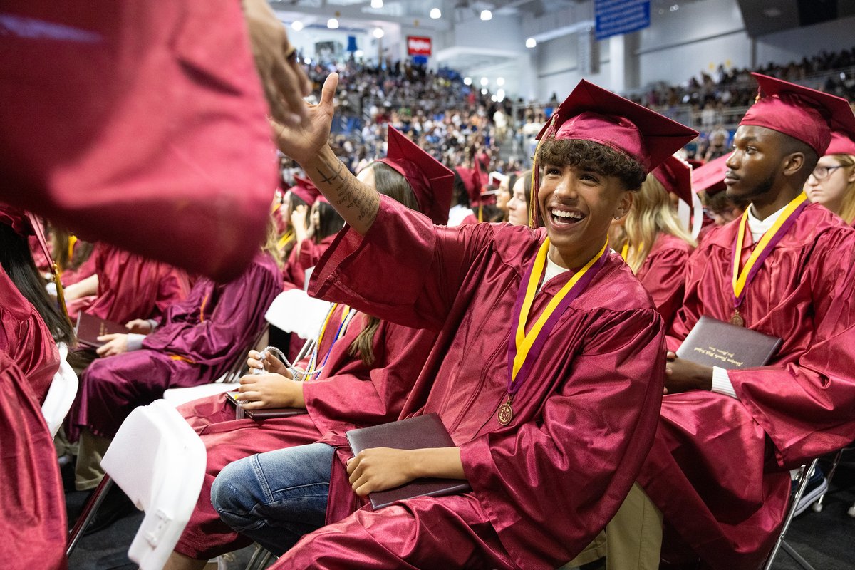 Between May 18-26, we proudly celebrated more than 2,000 graduates at nine commencement ceremonies. Our heartfelt congratulations to the Class of 2024! The DMPS communications team assembled an album with favorite photos from all celebrations. See more at: flic.kr/s/aHBqjBsfWZ