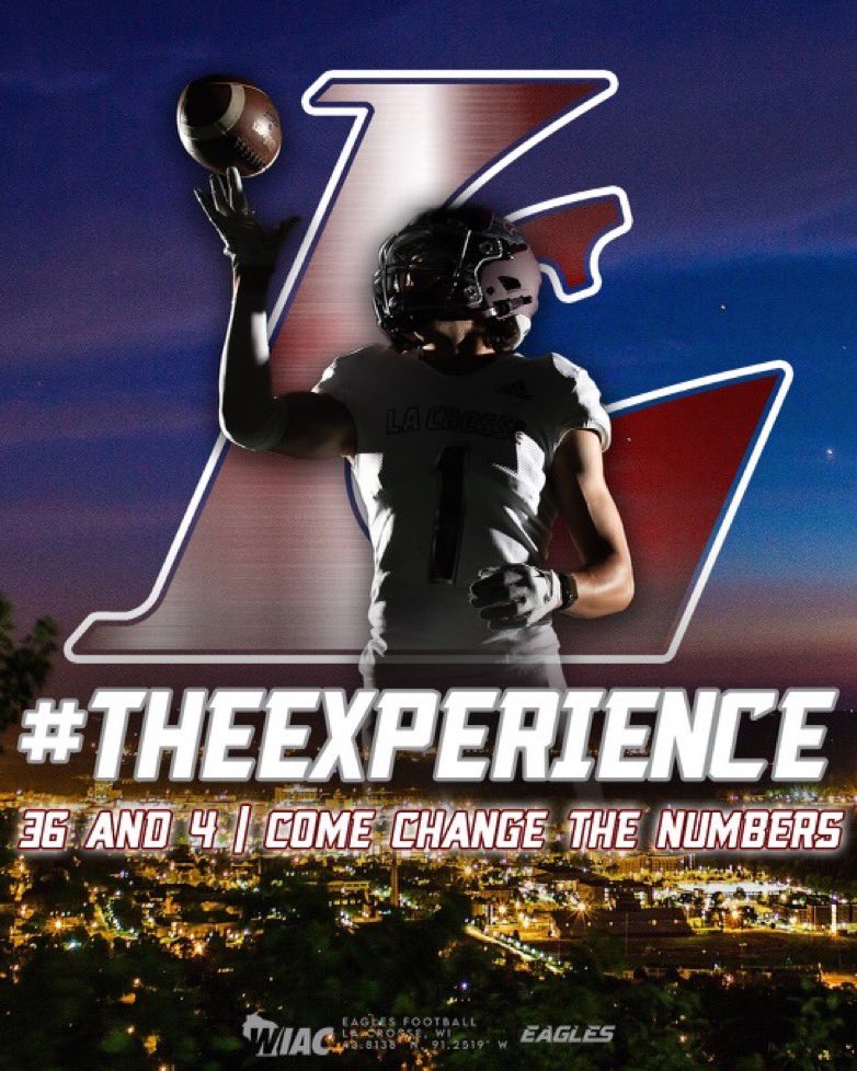 Thank you @CoachWhiteUWL for the graphic and the camp invite as well 💪🏽💪🏽 #THEEXPERIENCE