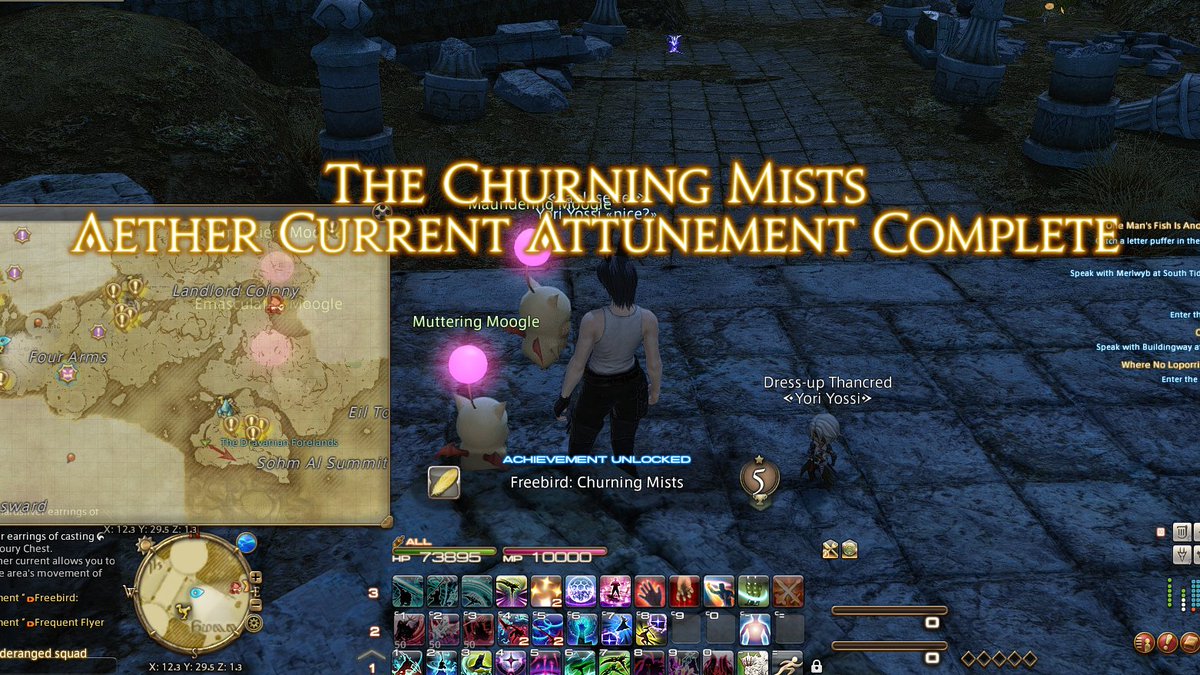 not me only finding out today that I can't fly in dravania cus I never finished getting the aether currents...

I'm still in heavensward actually