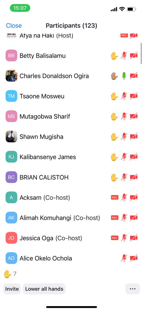 Day Two of the Advocacy for Reproductive Justice in Africa short course focused on Strategic Litigation as a tool for enforcing Reproductive Justice decisions in Africa, with sessions led by Dr. Adrian Jjuuko, Ms. Jessica Oga on designing a litigation strategy, and Ms. Auma M.I