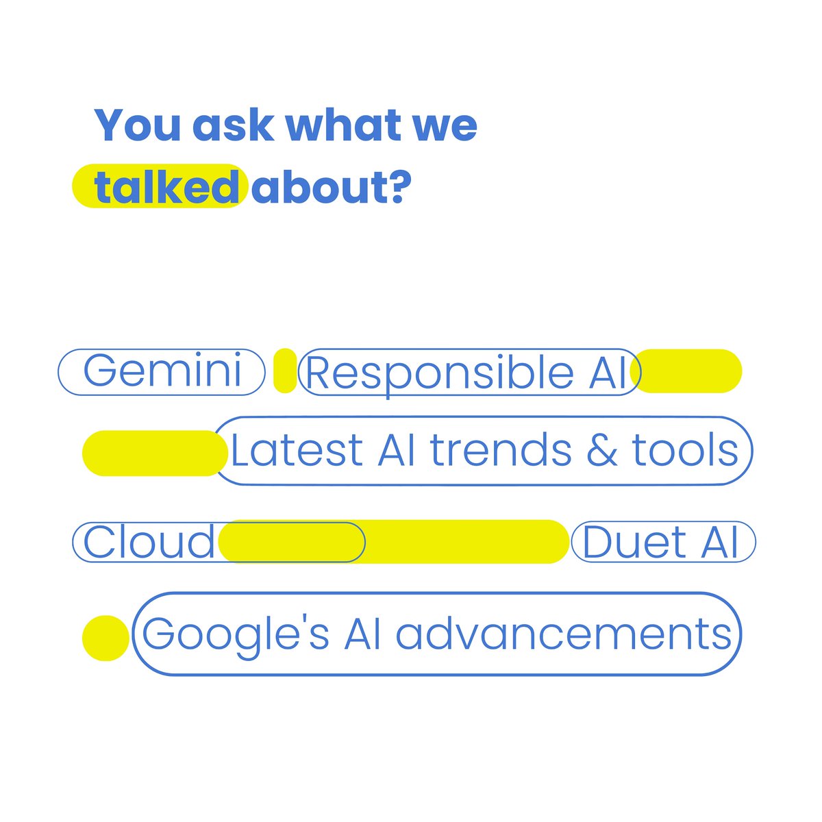 dynopii's tweet photo. We were at the "Build with AI Roadshow" Bengaluru and the experience was incredibe!  

If you spotted us, comment down below! 
Or send us an email to hello@callchimp.ai 

#callchimp #buildwithai #TechInnovation #aistartup #responsibleai #googledevelopers #googledevs https://t.co/vqxDywQ8Lf