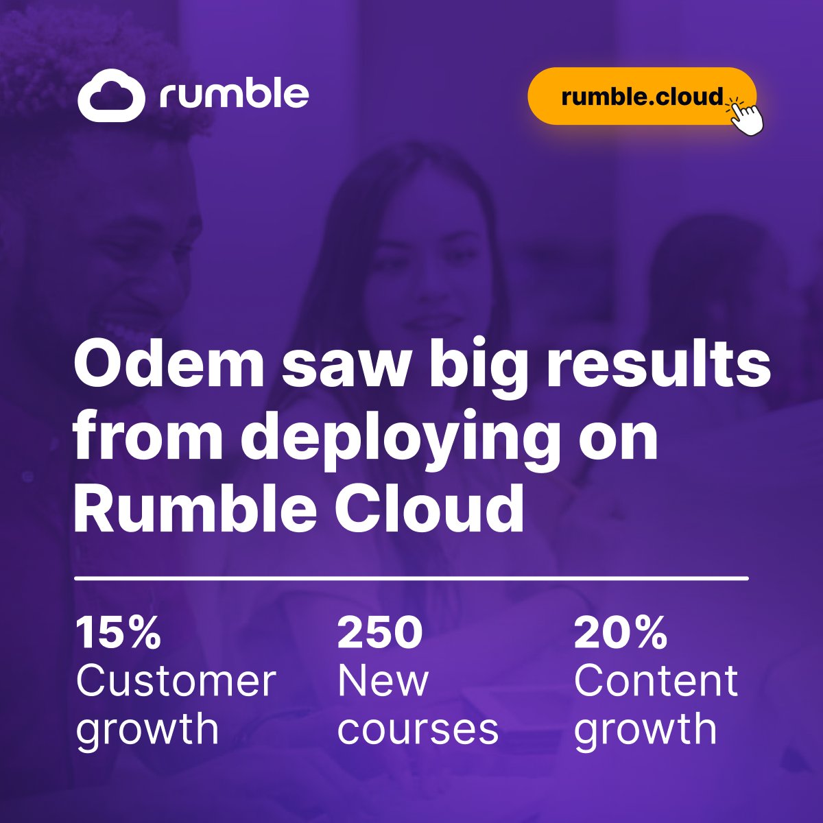 On demand education platform Odem safeguards academic freedom with Rumble Cloud. Read all about it rumble.cloud/resources/blog…  #RumbleTakeover  #maketheswitch  cc: @ODEM_Rich