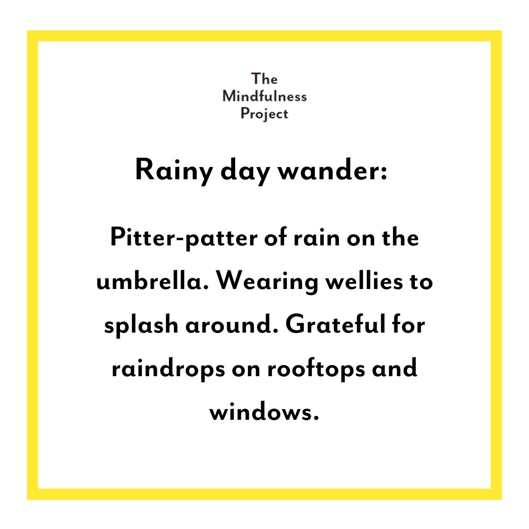 Don’t just watch the weather from your window. 

Go out and connect with all the ways it makes you feel. 

🍃🌦️☔❄️

@WestSuffolk @West_Suffolk @WestSuffolkNHS @LondonMindful @SuffolkMind