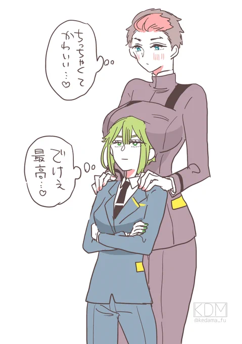 流行りに乗ってみた様グエ(女体化) 