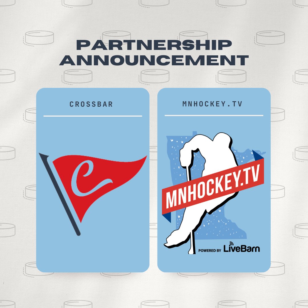 🚨 New Partnership Alert! 🚨

Crossbar is excited to team up with @mnhockeytv (powered by @LiveBarn) to bring you the best in youth sports software and hockey coverage! 🏒🎥 🎉

#youthsports #hockey #youthhockey #sportspartner #sportstech