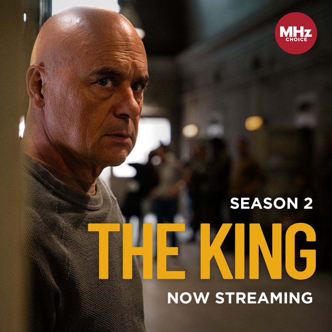 Luca Zingaretti is back for Season 2 of Italian crime drama THE KING on MHz Choice! Watch now: links.mhzchoice.com/3wIWrrz