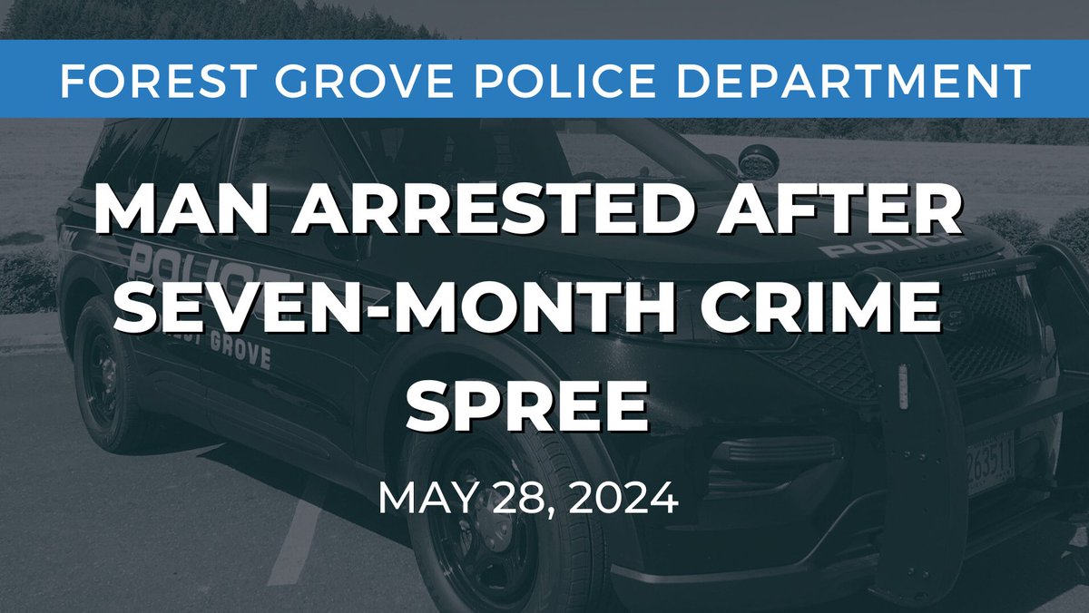 Forest Grove Police tweet media