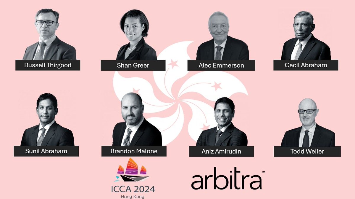 Arbitra members were in Hong Kong for ICCA 2024!