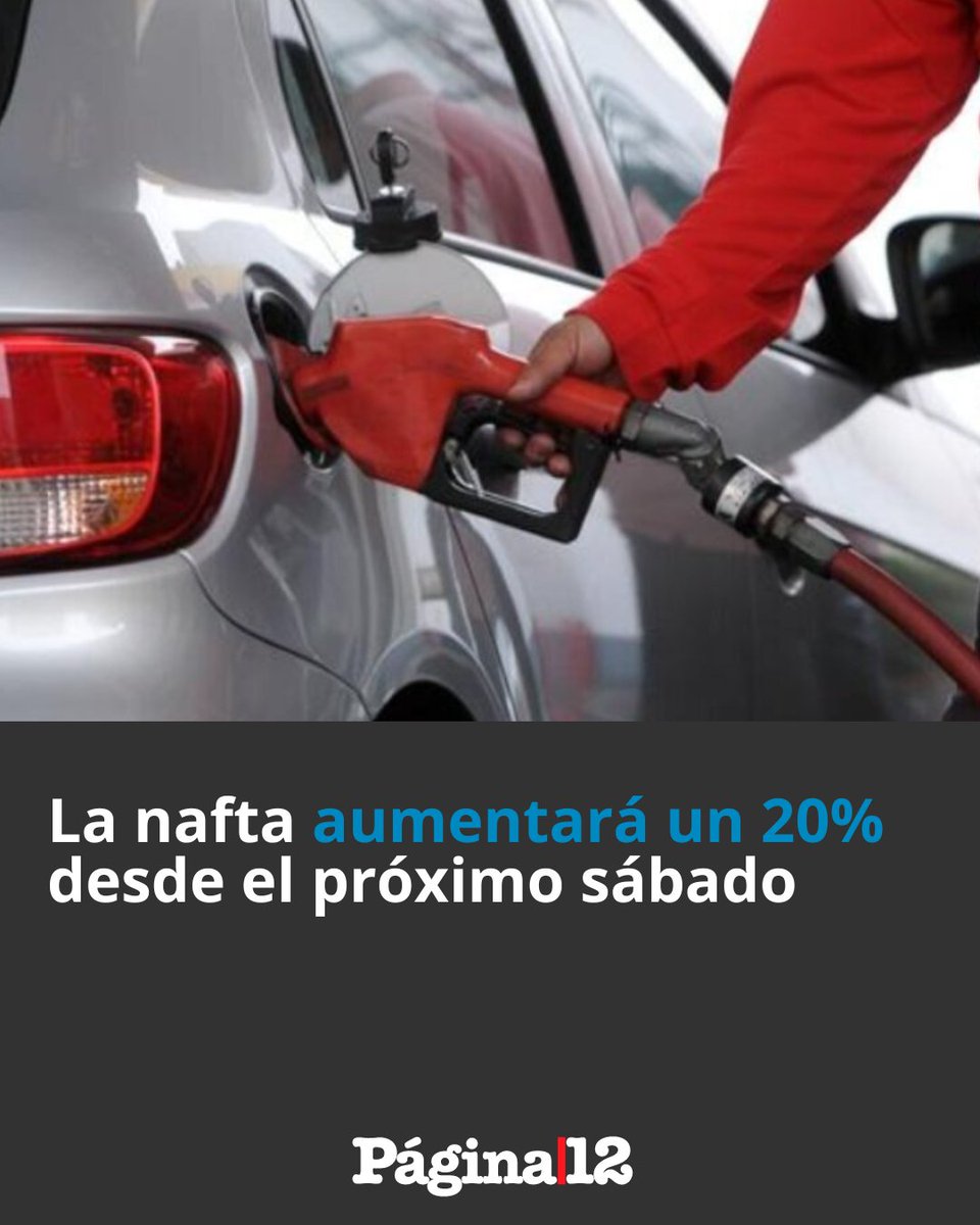 ⛽ En otro golpe de bolsillo, la nafta y el gasoil aumentarán desde este sábado 1 de junio. La suba se debe a una decisión del Gobierno de actualizar el Impuesto sobre los Combustibles Líquidos (ICL) y el Impuesto al Dióxido de Carbono (IDC). [bit.ly/4bC8Igt]
