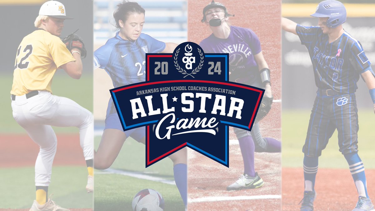 Congratulations to the All-Star selections for baseball, softball &amp; soccer!

Soccer matches will be played on June 19 while both baseball and softball will be on June 21 at UCA!

Soccer: shorturl.at/4mSK9
Baseball: shorturl.at/FHY9X
Softball: shorturl.at/tS1bN