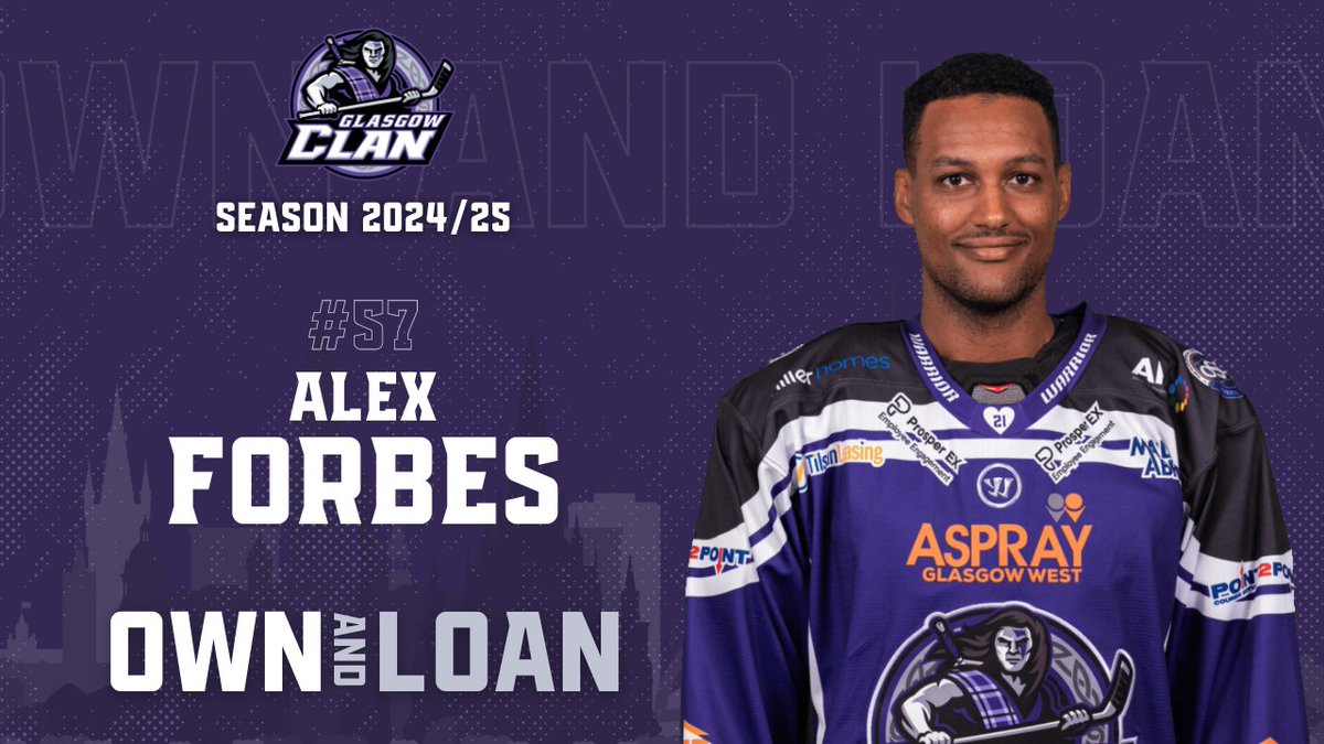 👕 | 𝗢𝗪𝗡 & 𝗟𝗢𝗔𝗡 Support your #️⃣5️⃣7️⃣ Alex Forbes with a Season 2024/25 Own & Loan package 🏒 ✅ EIHL Alternative ✅ Home Warm Up ➡️ 🔗 bit.ly/4e0X80e
