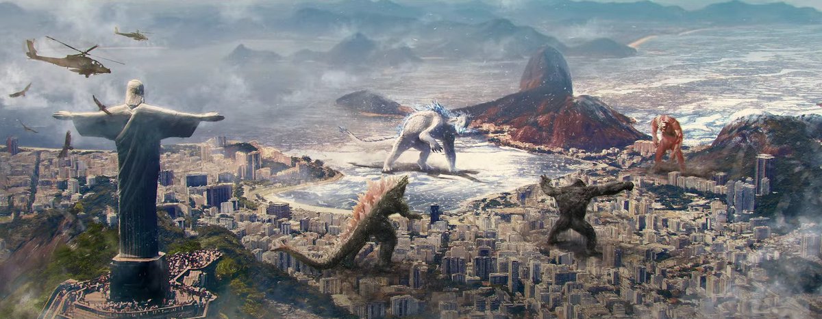 Godzilla x Kong: Rio Concept Art