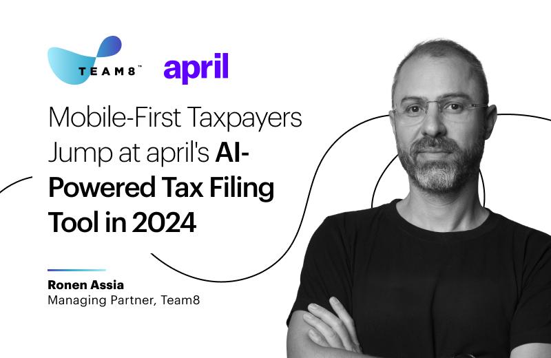 april is revolutionizing tax filing with a user-friendly, mobile experience. <a href="/ronenassia/">Ronen Assia</a> , Managing Partner at <a href="/team8group/">Team8</a>, details how april's AI translates the 70,000+ page tax code and partners with top financial brands for a better tax season. team8.vc/rethink/fintec…