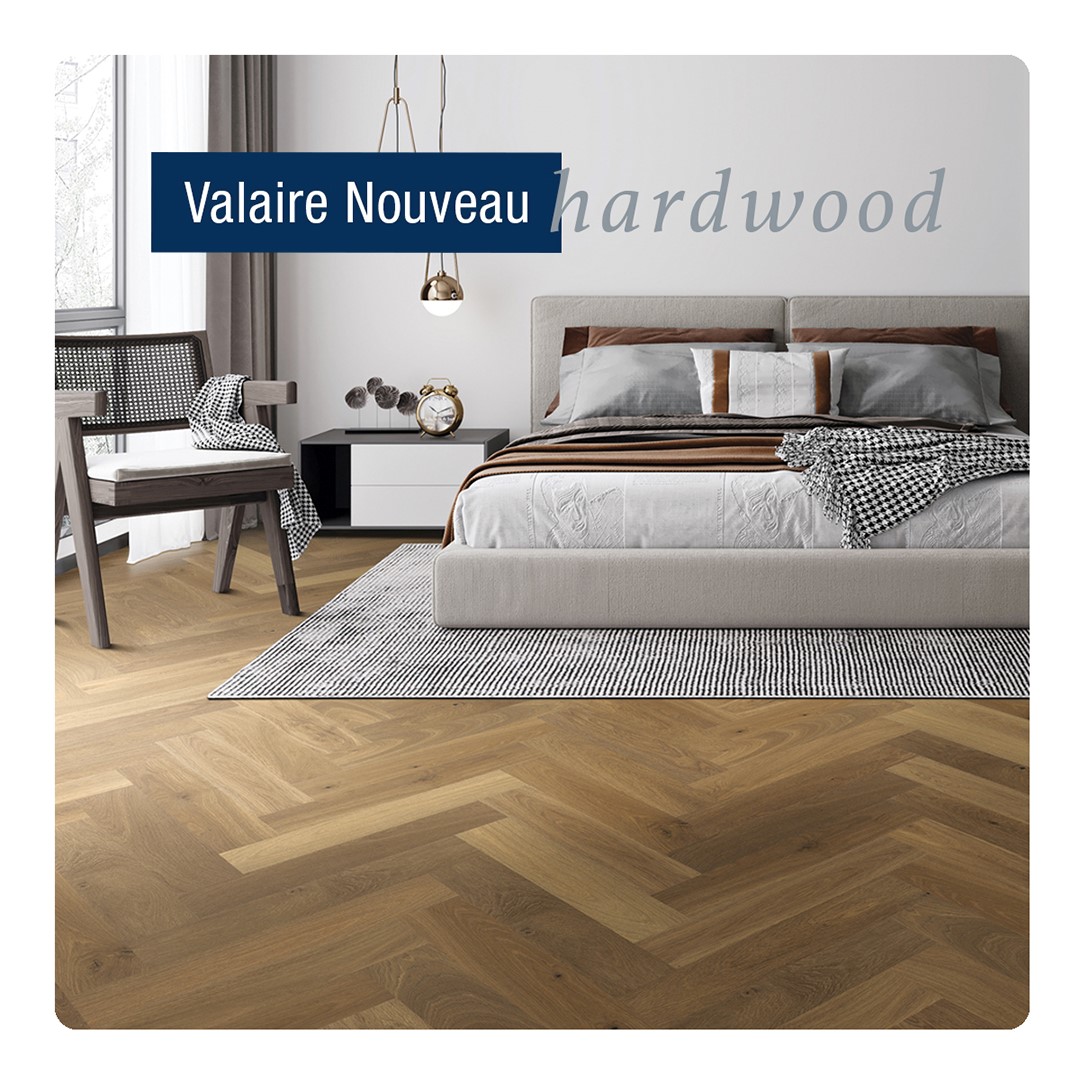 DiamondWFloor's tweet photo. Discover the redesigned Valaire Nouveau hardwood line, which features wire-brushed French Oak with a naturally aged color palette and weathered charm. The plank and pattern plank options in this collection each radiate a classic beauty. https://t.co/HaHQsyZSZb
