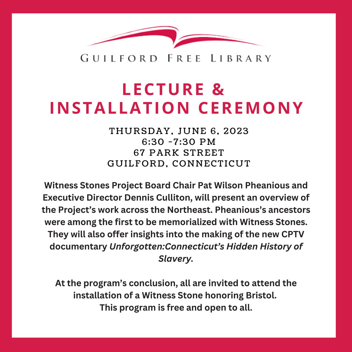 Witness Stones Project, Inc tweet media