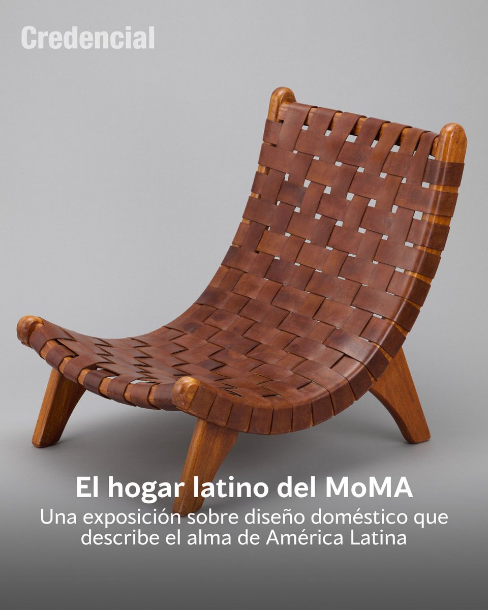 #Arte | ¡El diseño doméstico latinoamericano llegó al @MuseumModernArt! 🪑Se trata de la exposición 'Crafting Modernity: Design in a Latin America, 1940-1980' en la cual las formas del mobiliario, la cerámica decorativa y más son protagonistas. 🔗revistacredencial.com/galeria/el-hog…