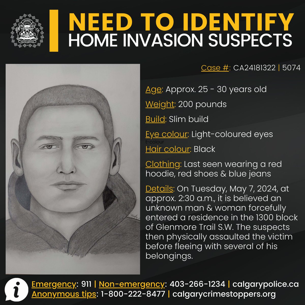 Calgary Police tweet media