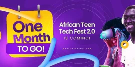 teentechfest's tweet image. It’s officially 1 Month to go💃🏿💃🏿💃🏿💃🏿

Are you Ready!!

#ATTF2024 #Teentech #tech