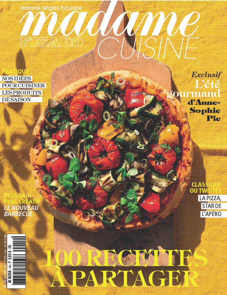 . @Madamefigaro régale avec son nouveau Hors-Série cuisine. 100 recettes à la saveur des beaux jours à retrouver dès maintenant en kiosque