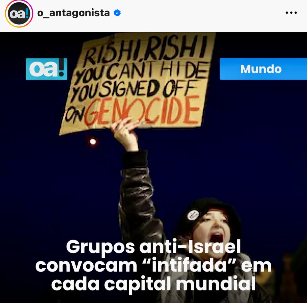 Existe um grande financiamento contra Israel.