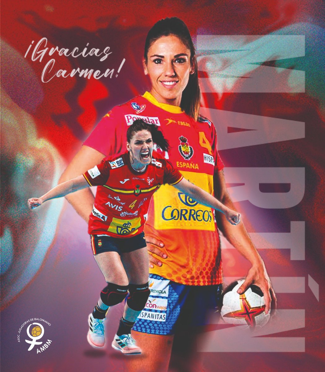 _AMBM_'s tweet photo. Carmen Martí, leyenda del balonmano mundial, anuncia su retirada

Su liderazgo y profesionalidad han sido inspiración de muchas deportistas. Su retirada dejará un vacío en las pistas, pero nos deja un legado que perdurará en todas las que hemos tenido el privilegio de verla jugar https://t.co/cfsDzlkNB9