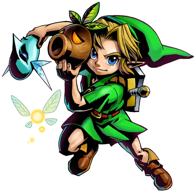 Official art | The Legend of  Majora's Mask 