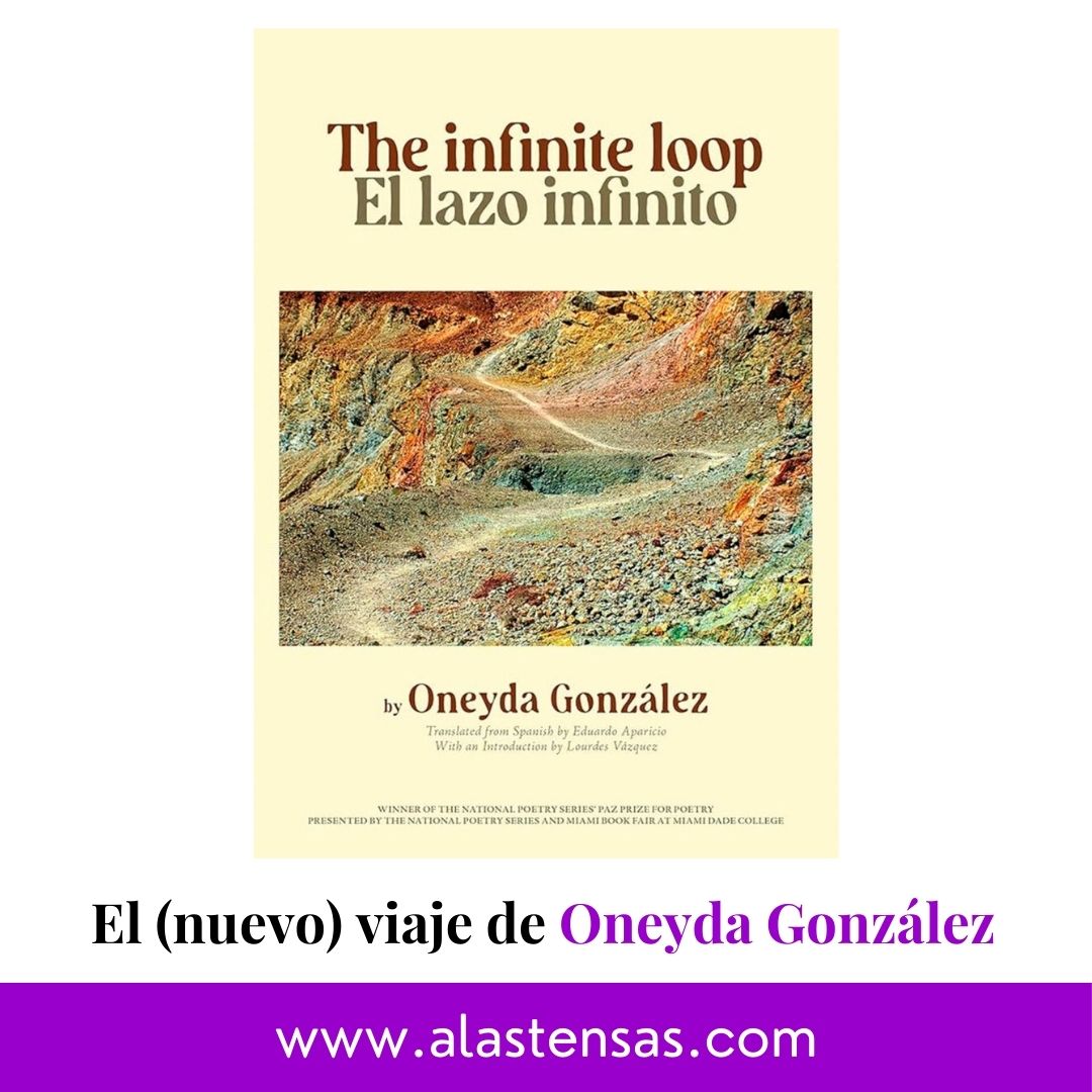 🟣 El (nuevo) viaje de Oneyda González ✍️ Lourdes Mazorra Publicado en edición bilingüe por Akashic Books en 2023 y ganador del Premio Paz, 'El lazo infinito' es el primer poemario de Oneyda González publicado fuera de Cuba. 📌 Sigue leyendo en: alastensas.com/escrituras/el-…