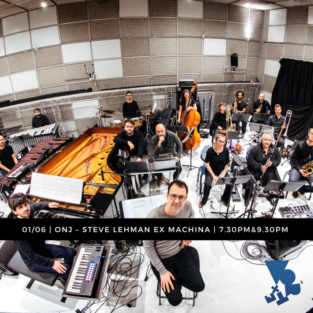 vortexjazz's tweet photo. THIS WEEK (2/2) 🔥 @jasperhoiby #3Elements trio w/ Chaerin Im &amp; Jamie Peet + @MyraMelford Splash trio feat. Neil Charles &amp; @ChesSmith1 + #ExMachina French National Jazz Orchestra (ONJ) w/ Steve Lehman + London Jazz Orchestra + Vortex Jam w/ @rspiano 👉 https://t.co/HdMise1Zil https://t.co/tA6AKZJ4u9