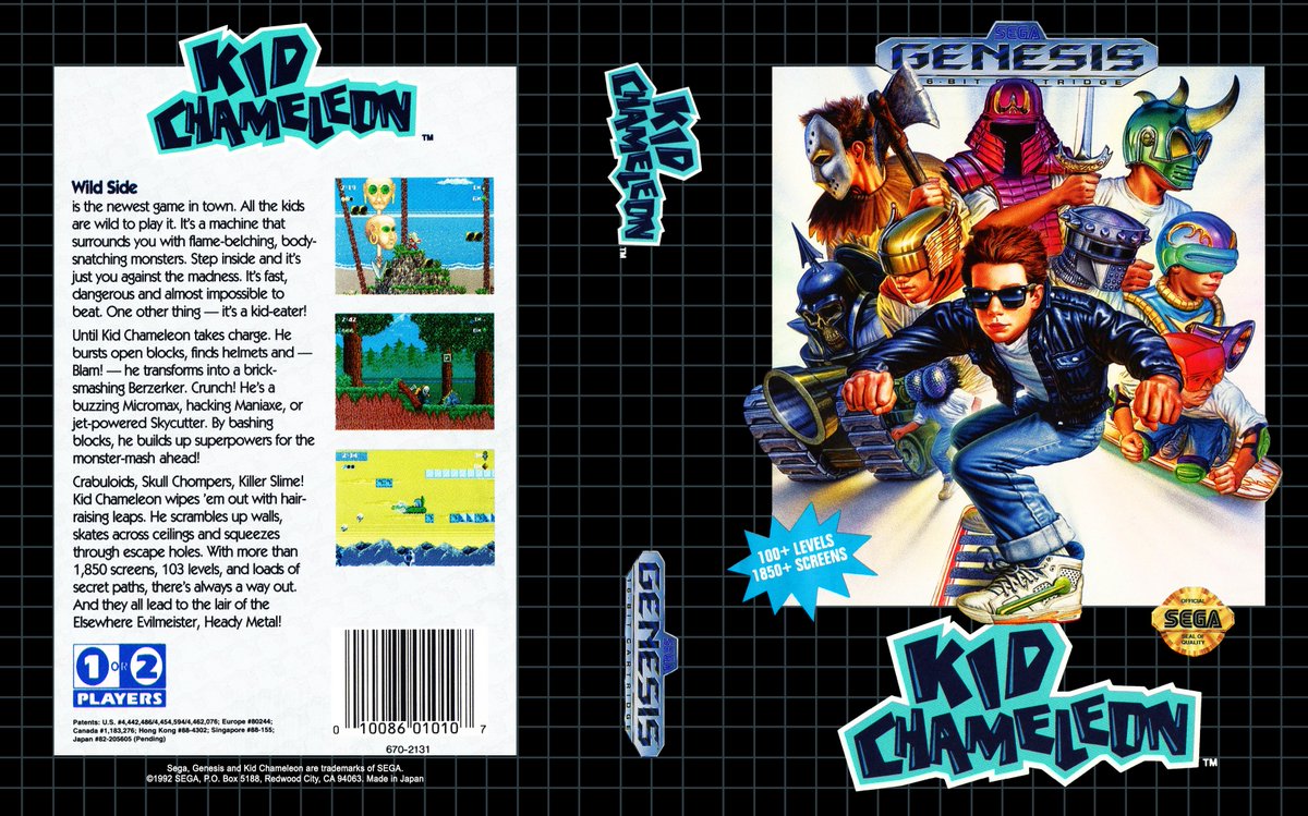 #KidChameleon for #SEGAGenesis was released in United States 32 years ago (May 28, 1992)    

#TodayInGamingHistory #OnThisDay #SEGA