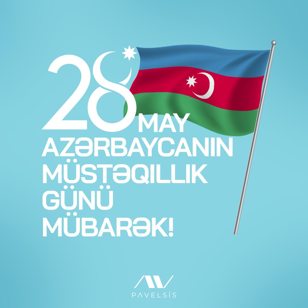 Güçlü ve bağımsız Azerbaycan’ın temellerinin atıldığı bu önemli günde, kardeş ülkemizin bağımsızlık gününü en içten dileklerimizle kutluyoruz! 🇦🇿