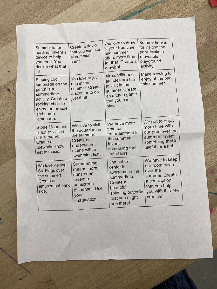 21stStacy's tweet image. Littlebits challenges to create inventive devices to make our summer experiences even better! @littleBits @Davis_Academy #davis2