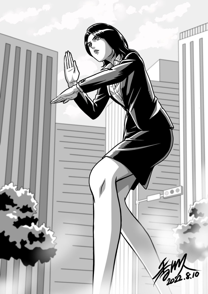 デカ女ブームって高身長女子って事だよな?
北斗の拳に出てきたあのデカいバ…の事じゃないよなと思いつつ過去らくがきのデカ女的なのを
そういやぁ🤔最近らくがきしてないな〜…こんなに日々たくさん絵を描いているのに😑