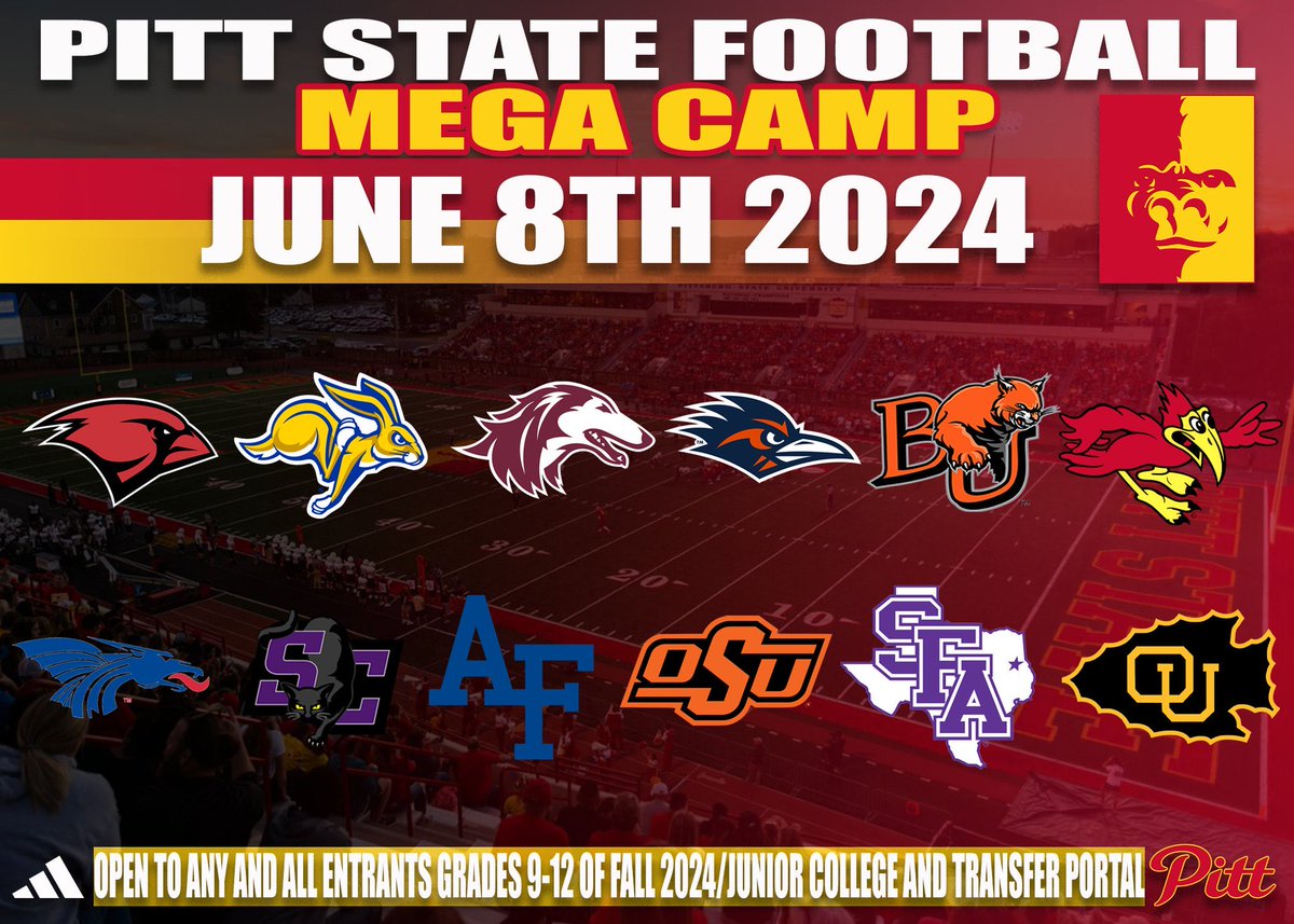 GorillasFB's tweet image. There’s still time ⏰ COME OUT AND SHOW OUT!!!
tomanthonyfootballcamps.com