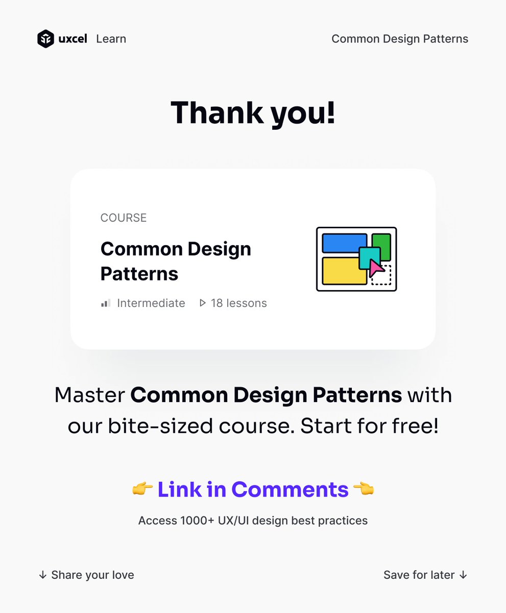 uxcelapp's tweet photo. ❓Which subscription form is more user-friendly?
•
•
Uxcel — The ultimate professional platform for mastering UX/UI design skills and evaluating your knowledge. 💎
#ui #webdesign #uxdesign #css #cssdesigners #html #developer #landingpage #landingpagedesign #appwebsite https://t.co/uTHwfiY6gV
