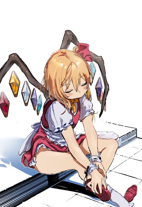 #東方 フランちゃんお靴履き 